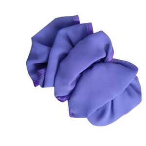 Elegant Purple Hair Scrunchie